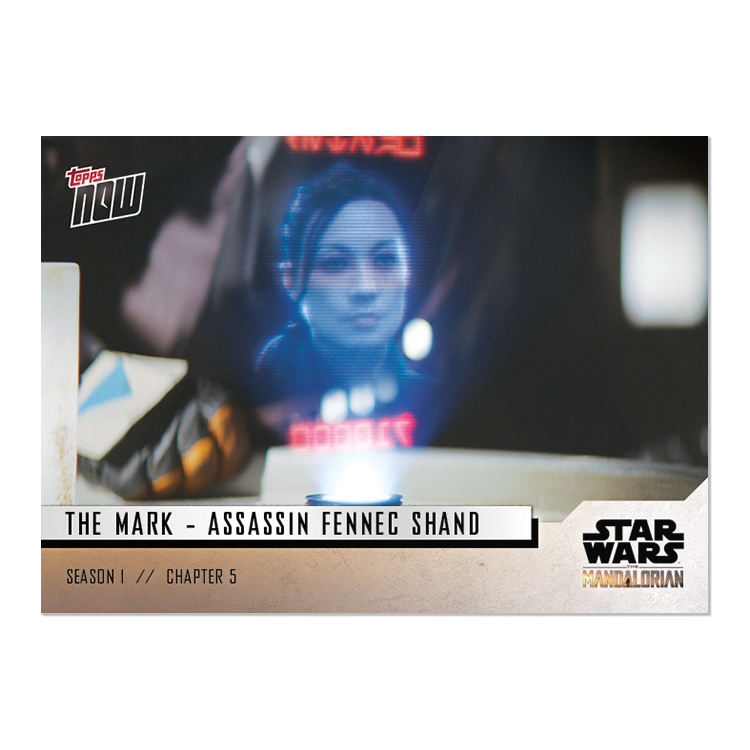 Star Wars: The Mandalorian TOPPS NOW 5-Card Pack - S1 : Chapter 5 - Print Run: 1179 - Image 4