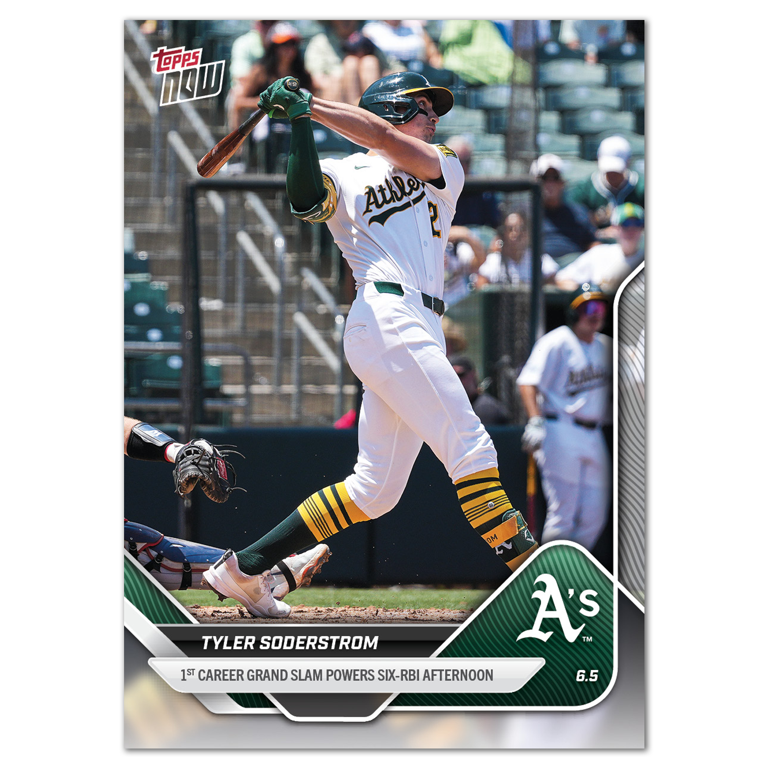 Tyler Soderstrom - 2025 MLB Topps NOW - Card 259 - PR: 567