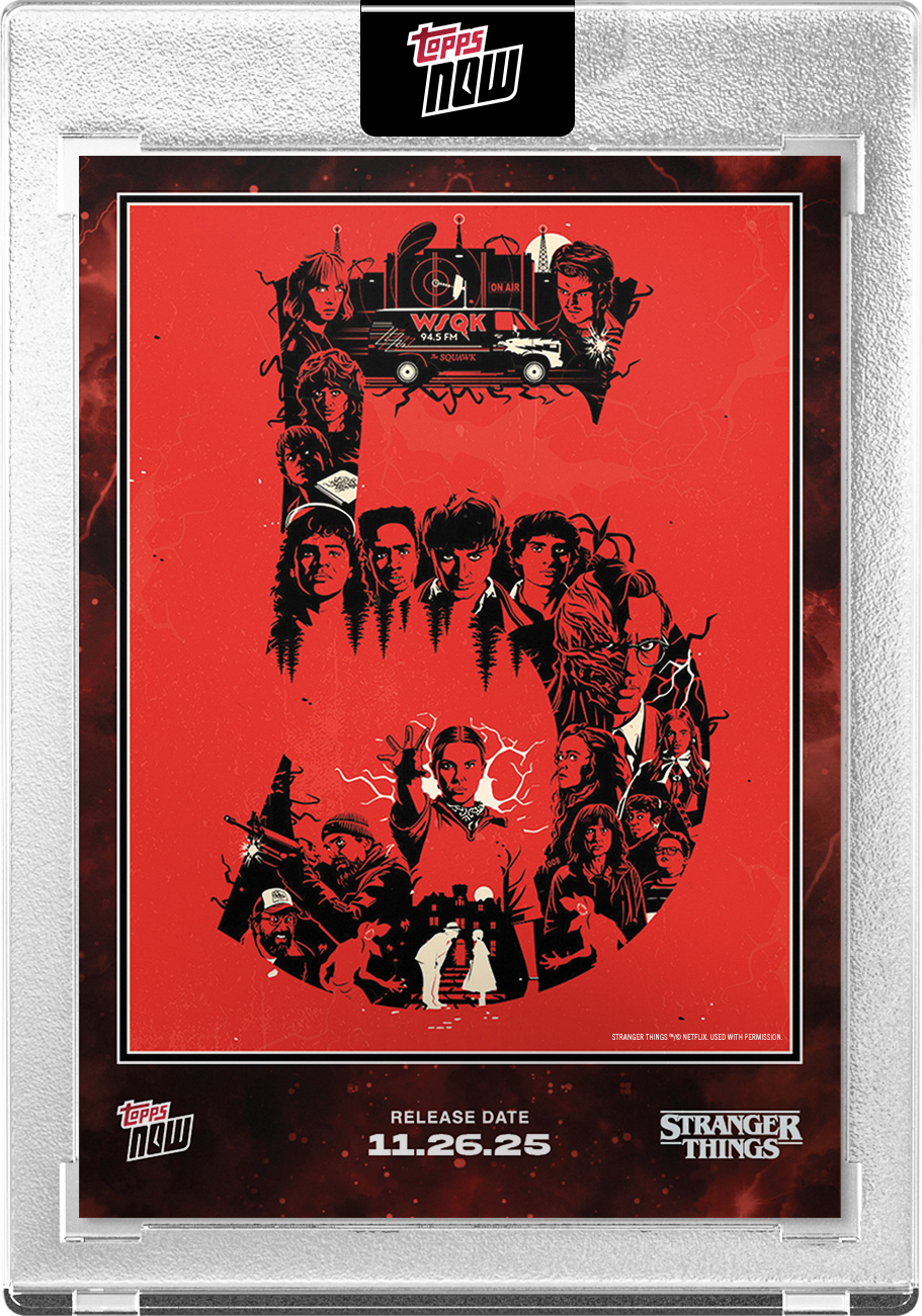 2025 Stranger Things Topps NOW Card STRA - PR: 128816 - Image 8