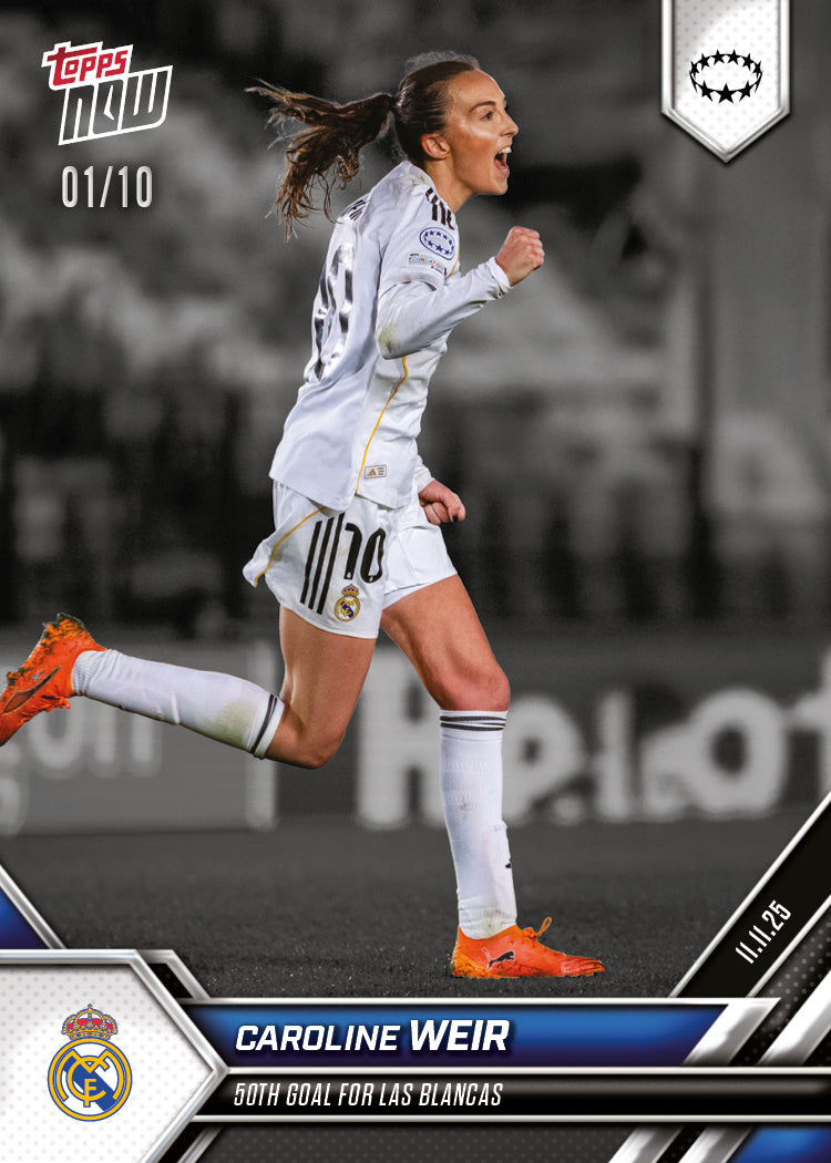 Caroline Weir - 2025-26 UWCL Topps NOW - Card 6 - PR: 217 - Image 4