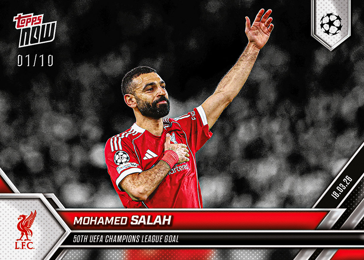 Mohamed Salah - 2025-26 UCL Topps NOW - Card 114 - PR: 2573 - Image 5