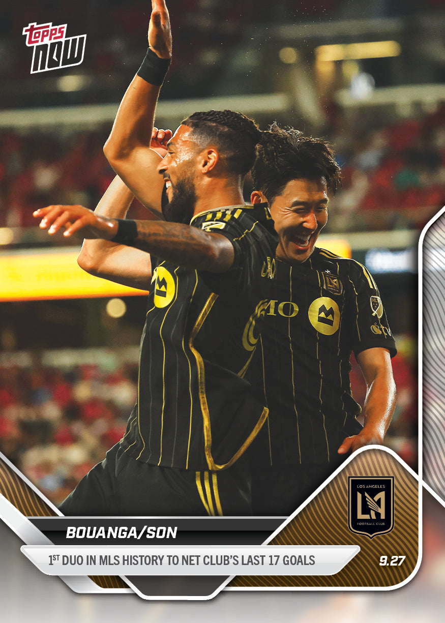 Bouanga / Son - 2025 MLS Topps NOW - Card 103 - PR: 408