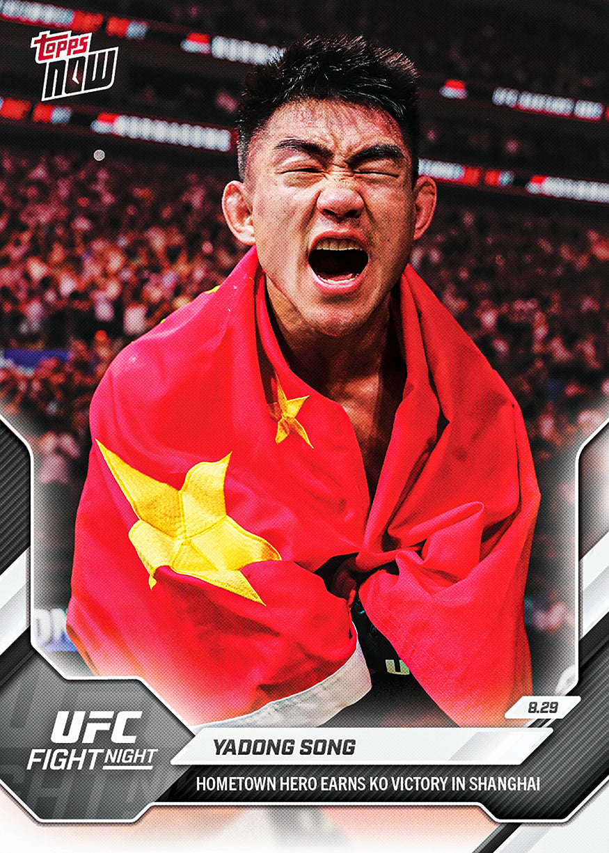 Yadong Song - 2026 UFC Topps NOW - Card 30 - PR: 5116