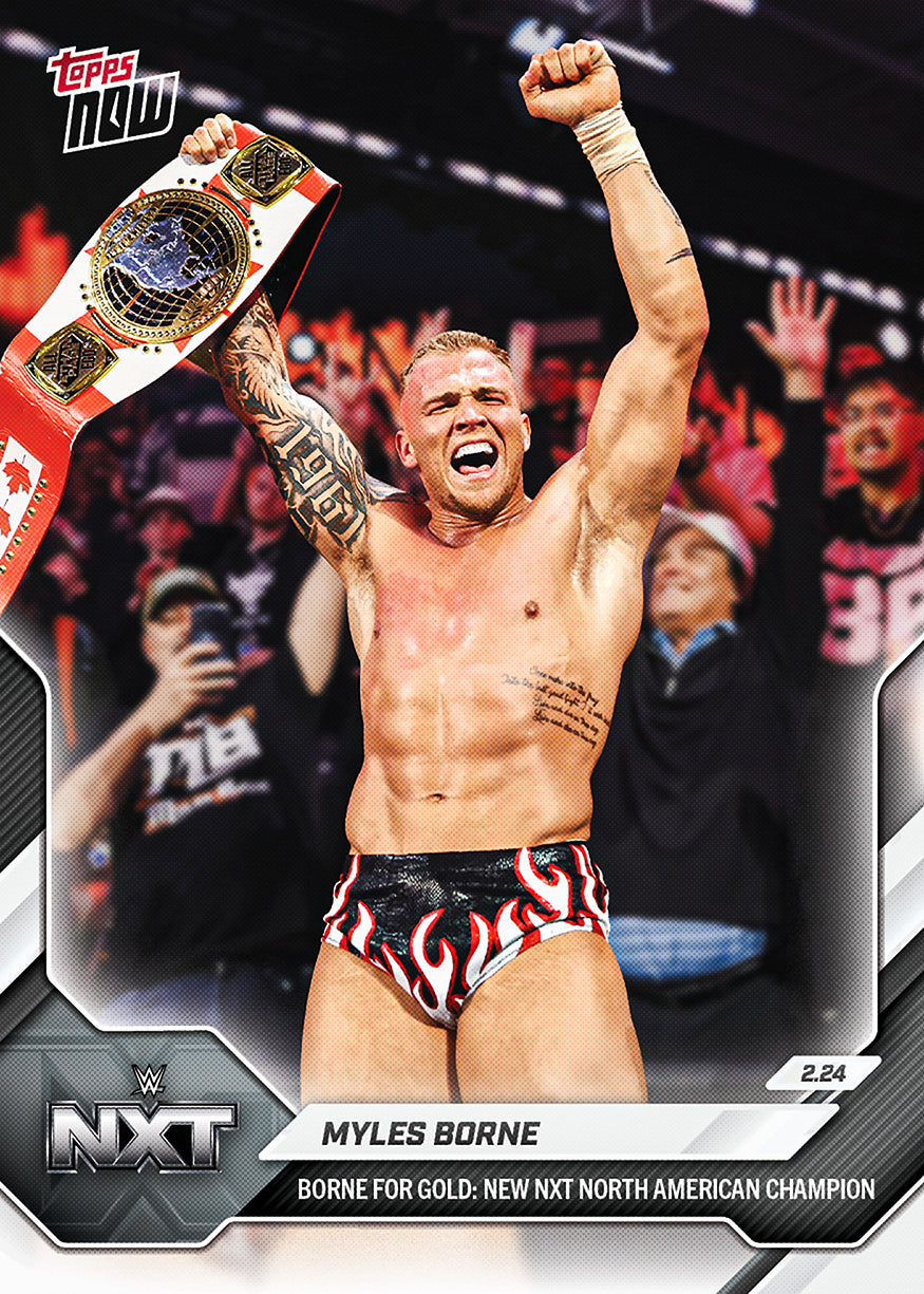 Myles Borne - 2026 WWE Topps NOW - Card 20 - PR: 622