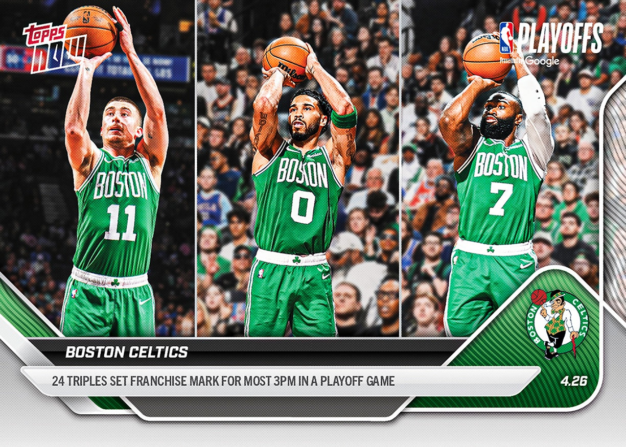Boston Celtics - 2025-26 NBA Topps NOW - Card 280 - PR: 1549
