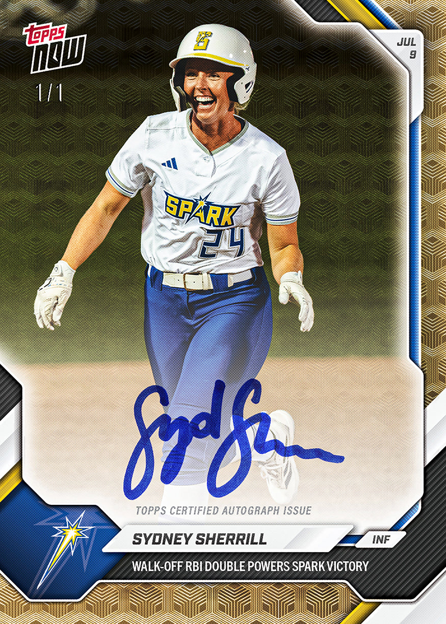 Sydney Sherrill - 2026 AUSL Topps NOW - Card 35 - PR: 628 - Image 2