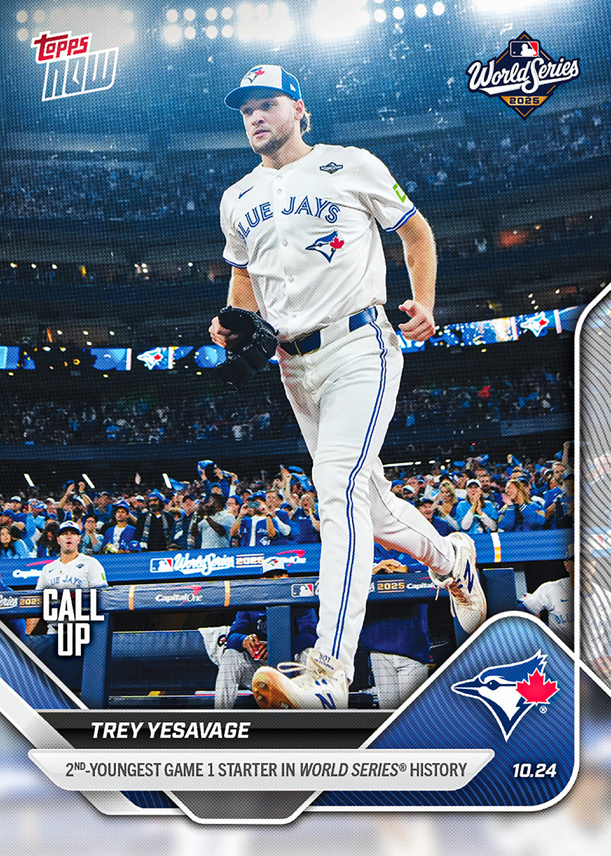 Trey Yesavage - 2025 MLB Topps NOW - Card 894 - PR: 1998