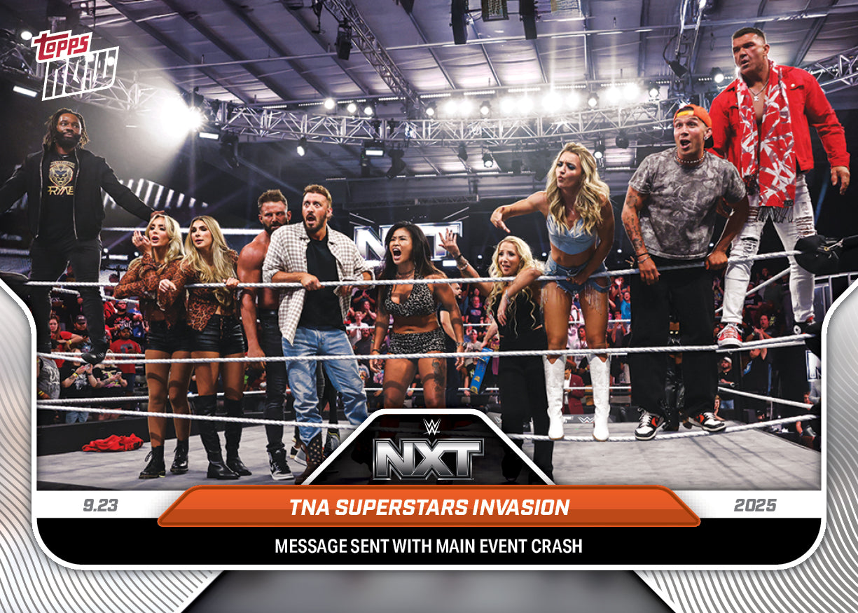 TNA Superstars Invasion - 2025 WWE Topps NOW - Card 99 - PR: 814