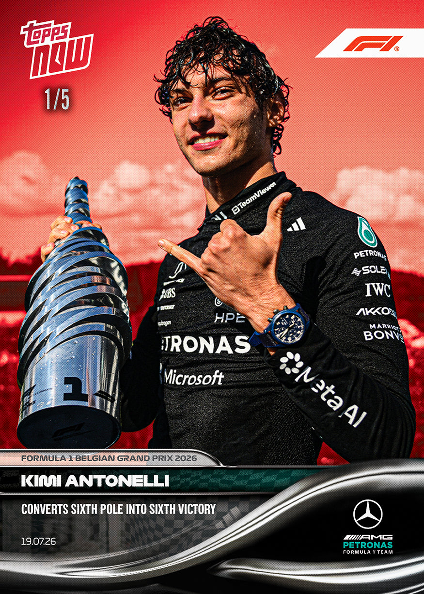 Kimi Antonelli - 2026 Formula 1 Topps NOW - Card 48 - PR: 14351 - Image 3