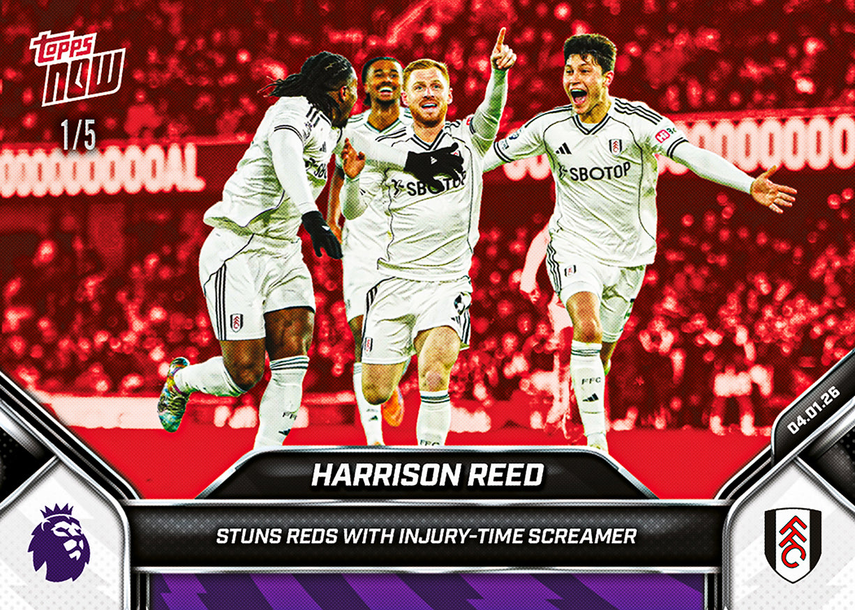 Harrison Reed - 2025-26 Premier League Topps NOW - Card 100 - PR: 231 - Image 3