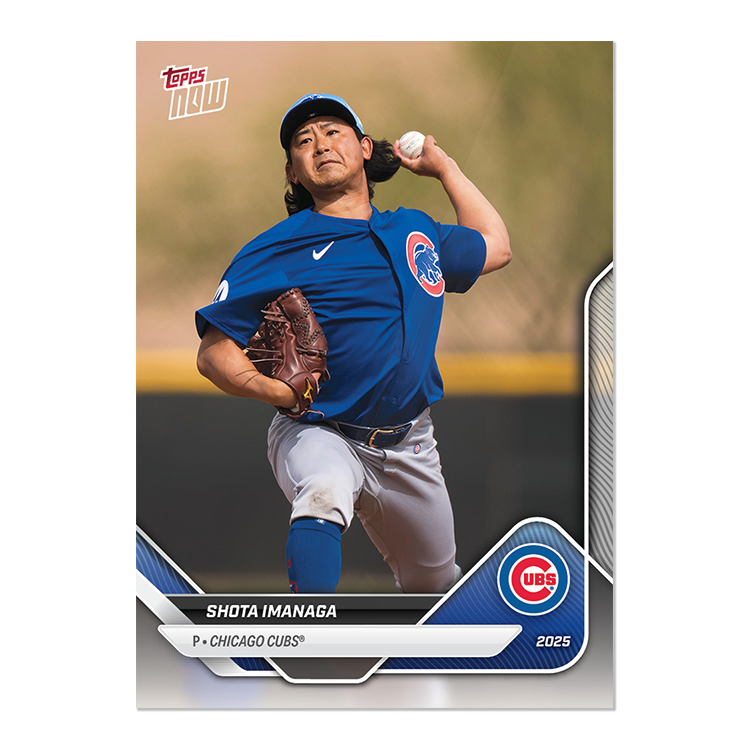 Alternative view of 2025 Chicago Cubs MLB Topps NOW Road To Opening Day 11-Card Team Set - PR: 1089