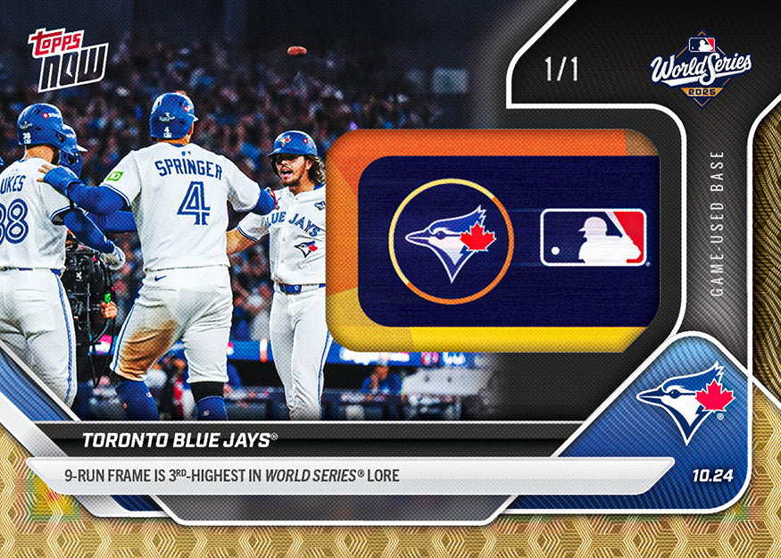 Toronto Blue Jays - 2025 MLB Topps NOW - Card 898 - PR: 1840 - Image 2