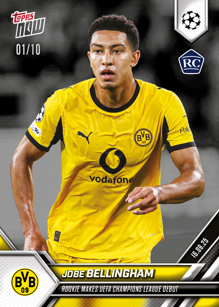 Jobe Bellingham - 2025-26 UCL Topps NOW Card 12 - PR: 1460 - Image 4
