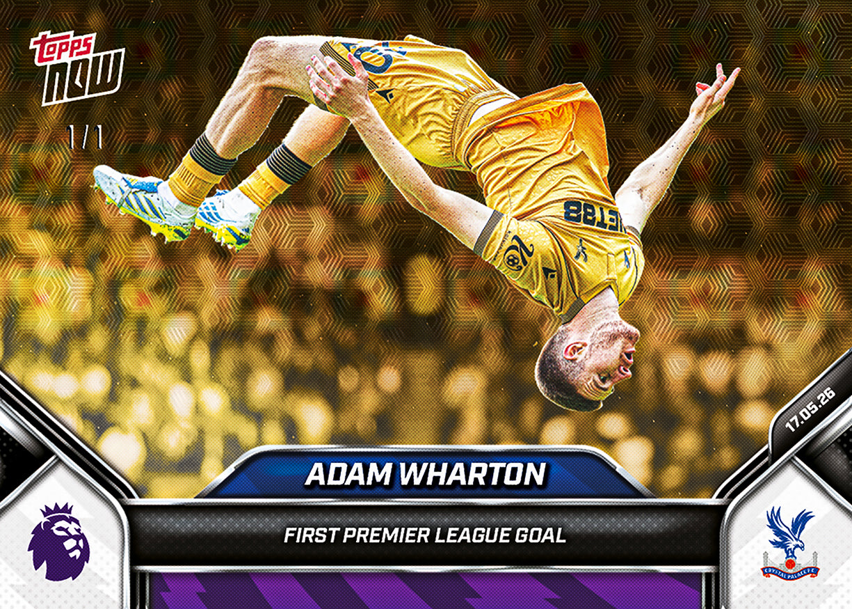 Adam Wharton - 2025-26 Premier League Topps NOW - Card 196 - PR: 1604 - Image 3