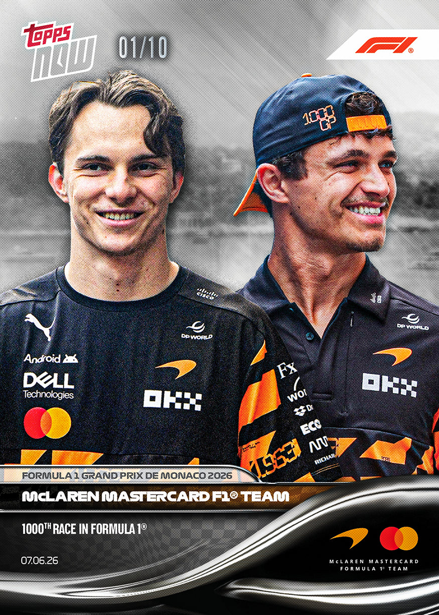McLaren Mastercard F1 Team - 2026 Formula 1 Topps NOW - Card 37 - PR: 5080 - Image 5
