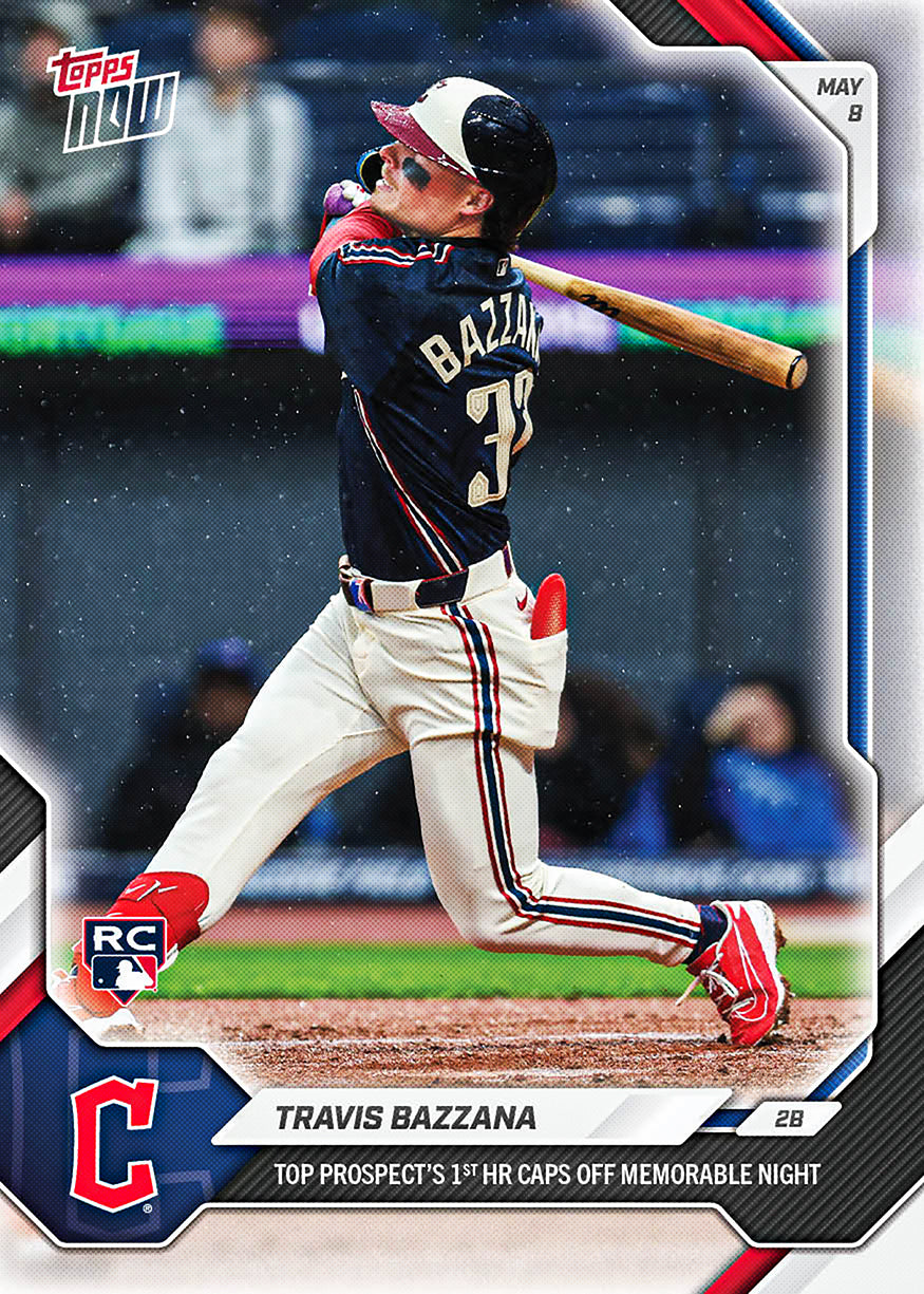 Travis Bazzana - 2026 MLB Topps NOW - Card 176 - PR: 4638