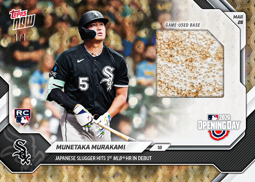 Munetaka Murakami - 2026 MLB Topps NOW - Card 5 - PR: 9950 - Image 2