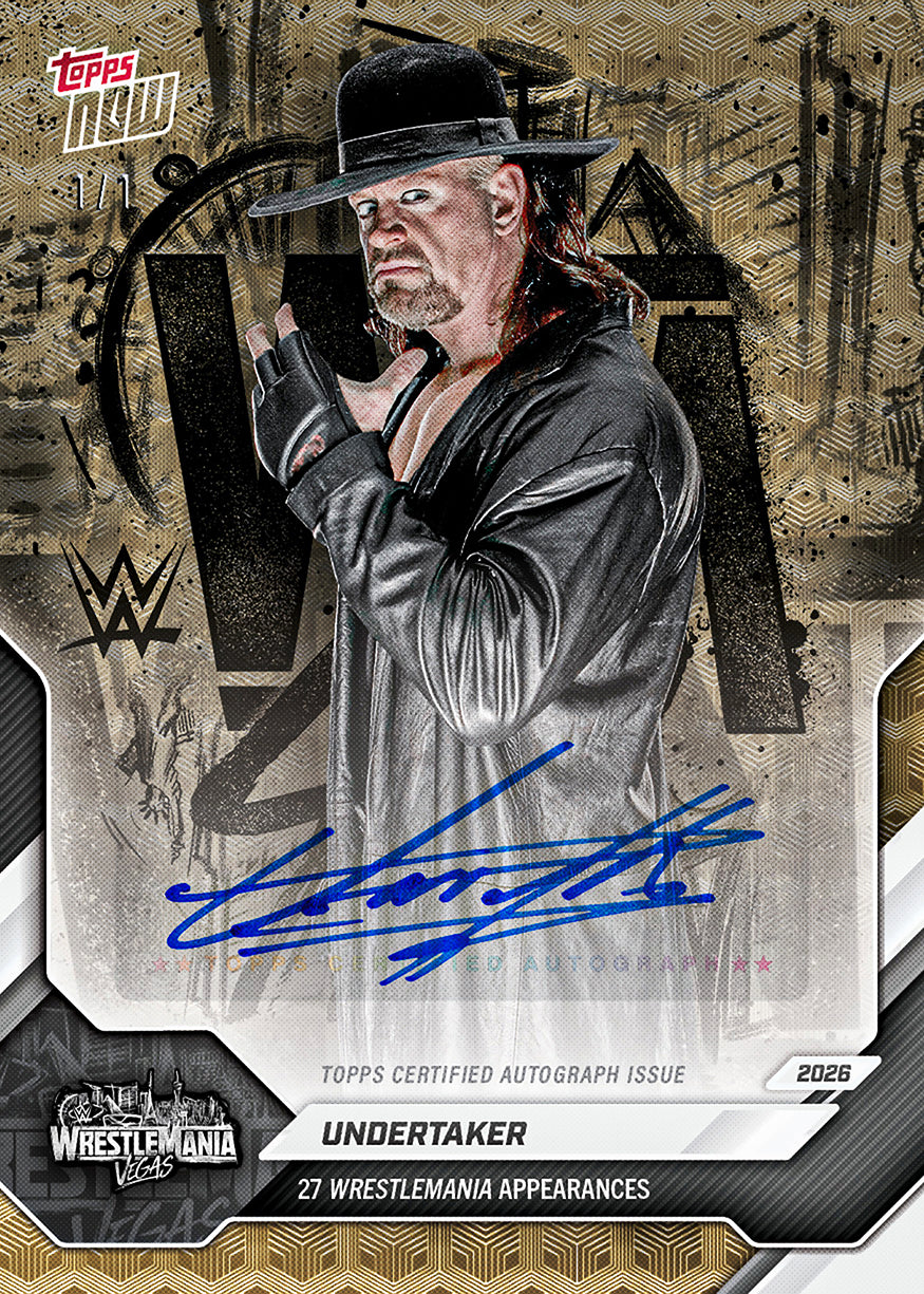 2026 WrestleMania Vegas Set – WWE Topps NOW - 15-Card Set - PR: 5847 - Image 3