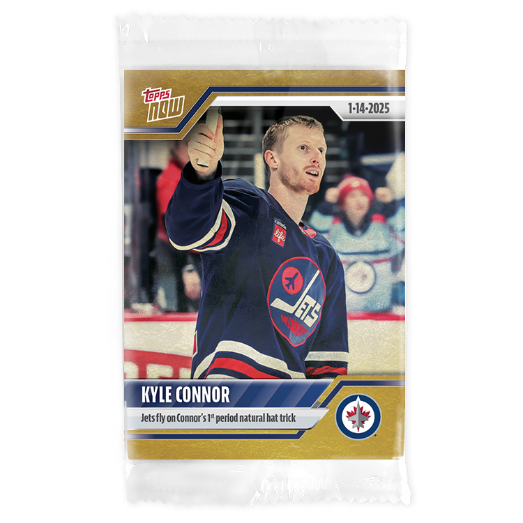 Kyle Connor - 2024-25 NHL Topps NOW - Sticker 89 - PR: 125 - Image 2