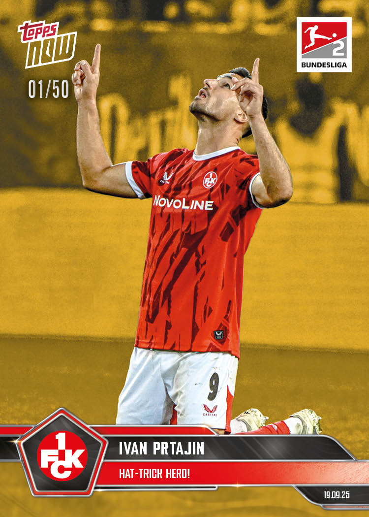 Ivan Prtajin - 2025-26 Bundesliga Topps NOW - Card 23 - PR: 305 - Image 6