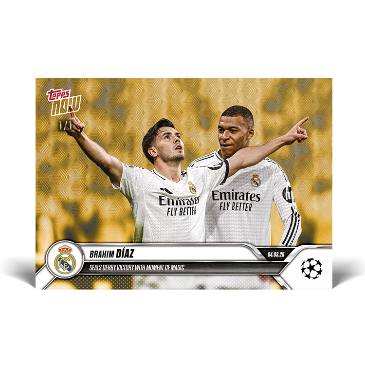 Brahim Diaz - 2024-25 UCL Topps NOW Card 112 - PR: 451 - Image 6