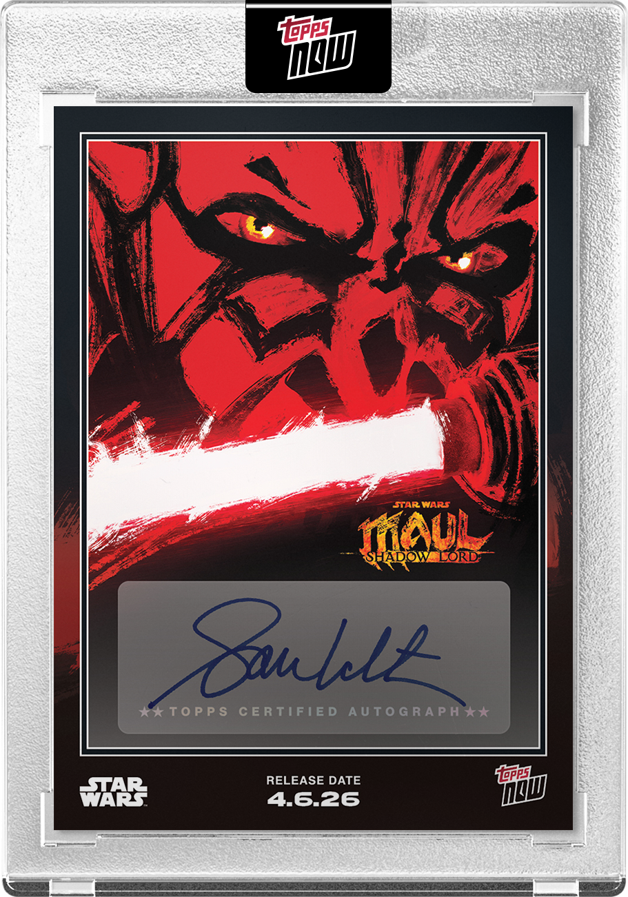 2026 Star Wars Topps NOW Maul – Shadow Lord - PR: 11984 - Image 4