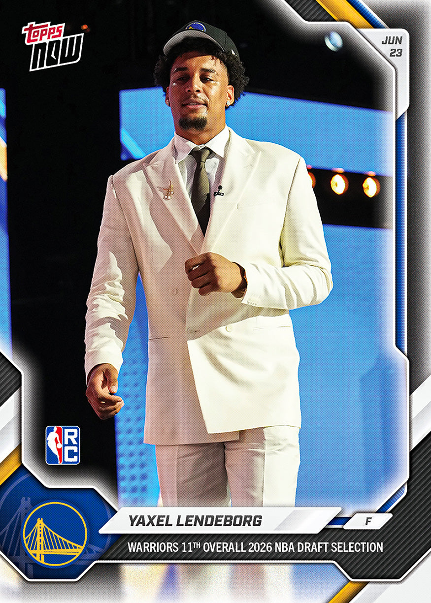Yaxel Lendeborg - 2026-27 NBA Topps NOW - Card YLEN - PR: 3152