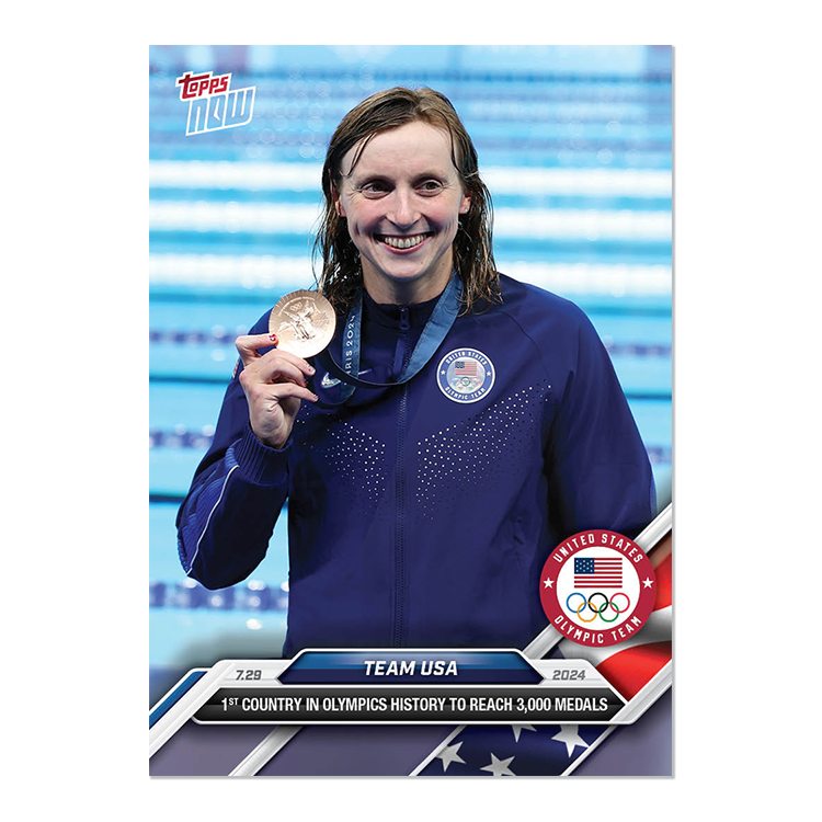 Team USA - 2024 Olympic Games TOPPS NOW Card 6 - PR: 1588