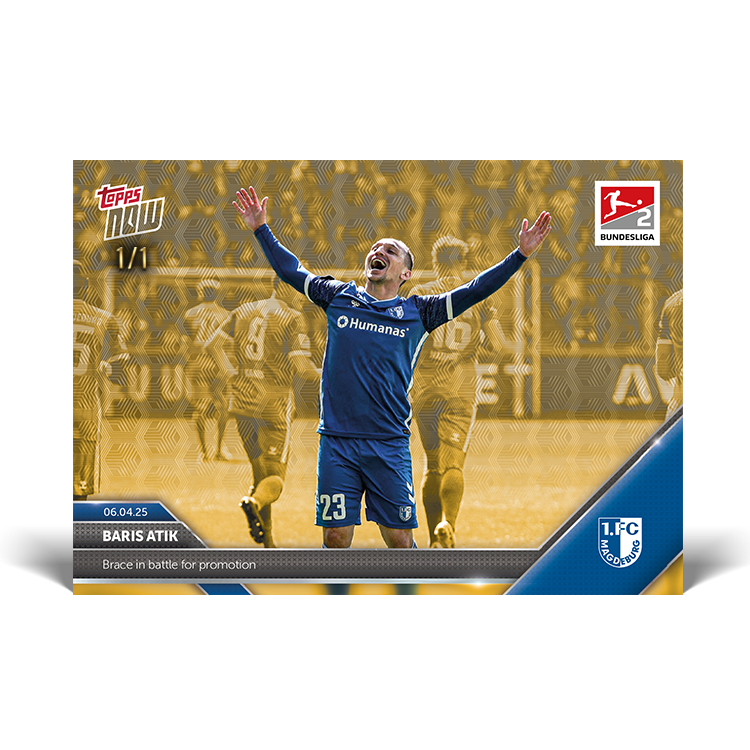 Baris Atik - 2024-25 Bundesliga Topps NOW Card 160 - PR: 160 - Image 3