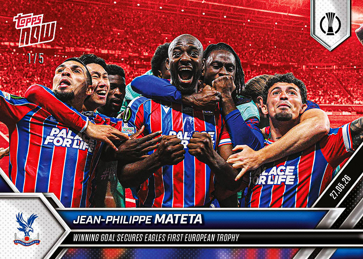 Jean-Philippe Mateta - 2025-26 UECL Topps NOW - Card 12 - PR: 554 - Image 5