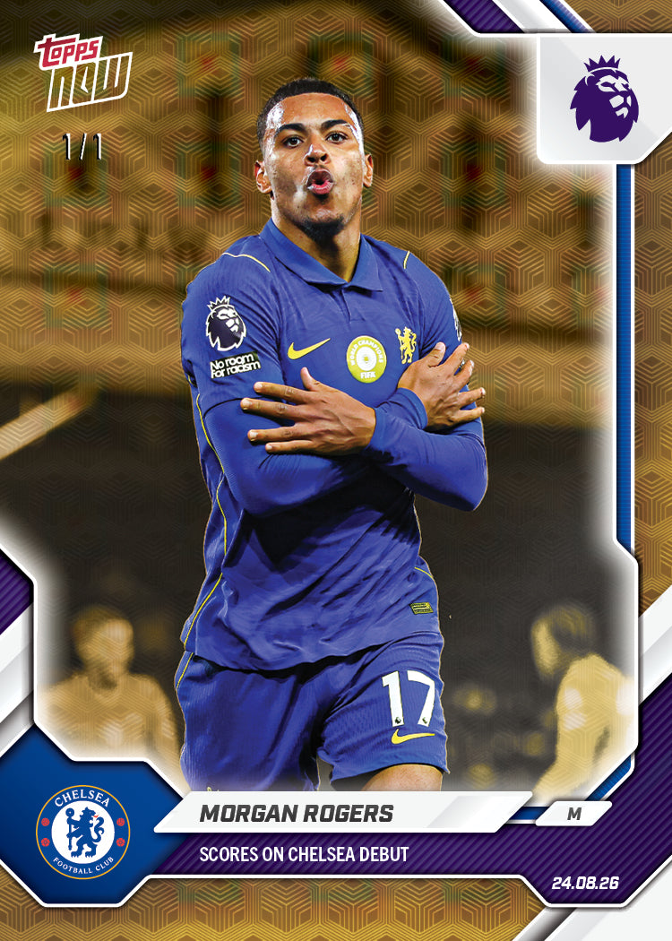 Morgan Rogers - 2026-27 Premier League Topps NOW - Card 9 - Image 2