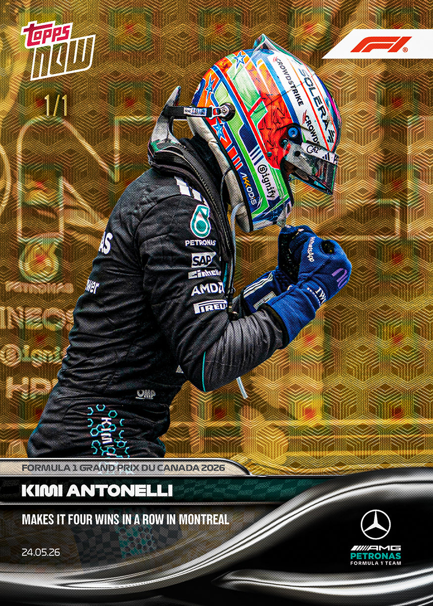 Kimi Antonelli - 2026 Formula 1 Topps NOW - Card 29 - PR: 12552 - Image 2