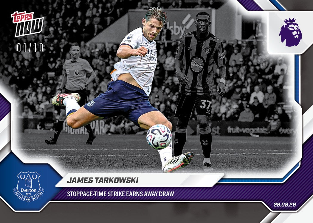 James Tarkowski - 2026-27 Premier League Topps NOW - Card 12 - Image 4