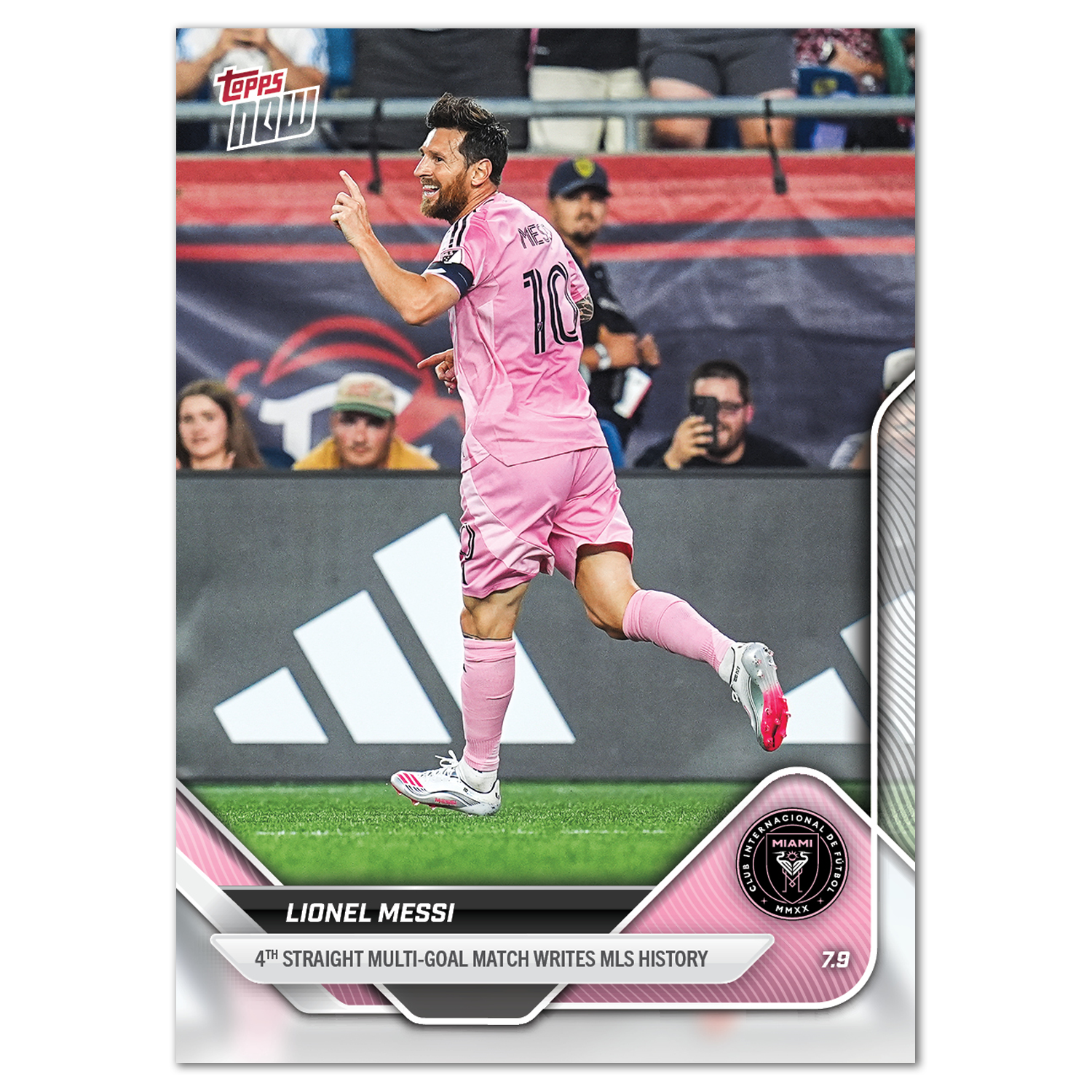 Lionel Messi - 2025 MLS Topps NOW - Card 61 - PR: 1953 - Image 2