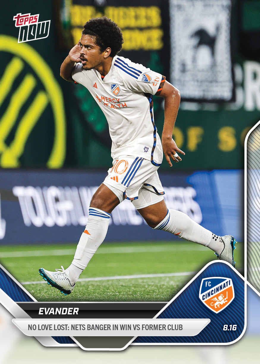 Evander - 2025 MLS Topps NOW - Card 78 - PR: 409