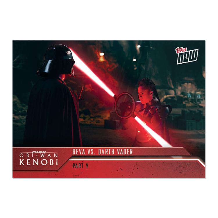 2022 Topps Now Star Wars: Obi-Wan Kenobi 5-Card Pack (Part V) - PR: 1054 - Image 8