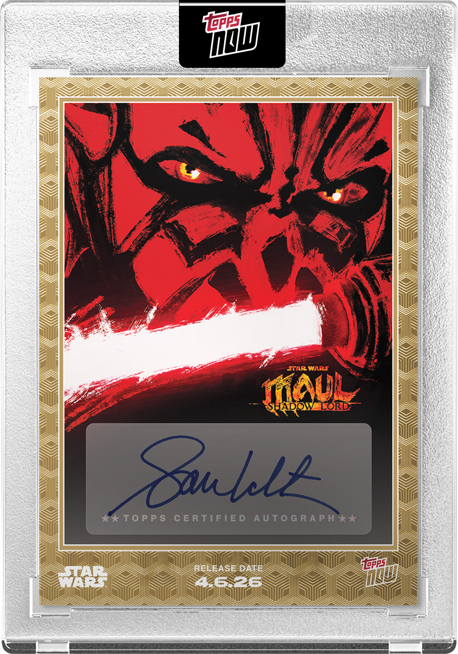Alternative view of 2026 Star Wars Topps NOW Maul – Shadow Lord - PR: 11984