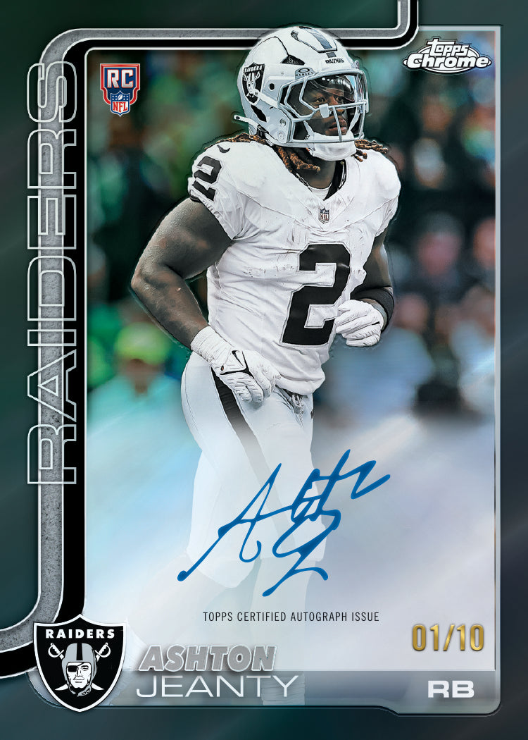 2025 Topps Chrome Football - Mega Box - Image 10