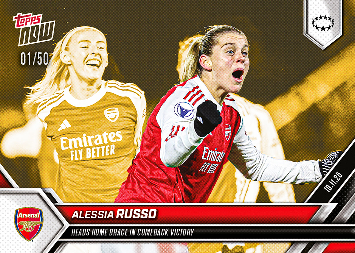Alessia Russo - 2025-26 UWCL Topps NOW - Card 11 - PR: 783 - Image 6