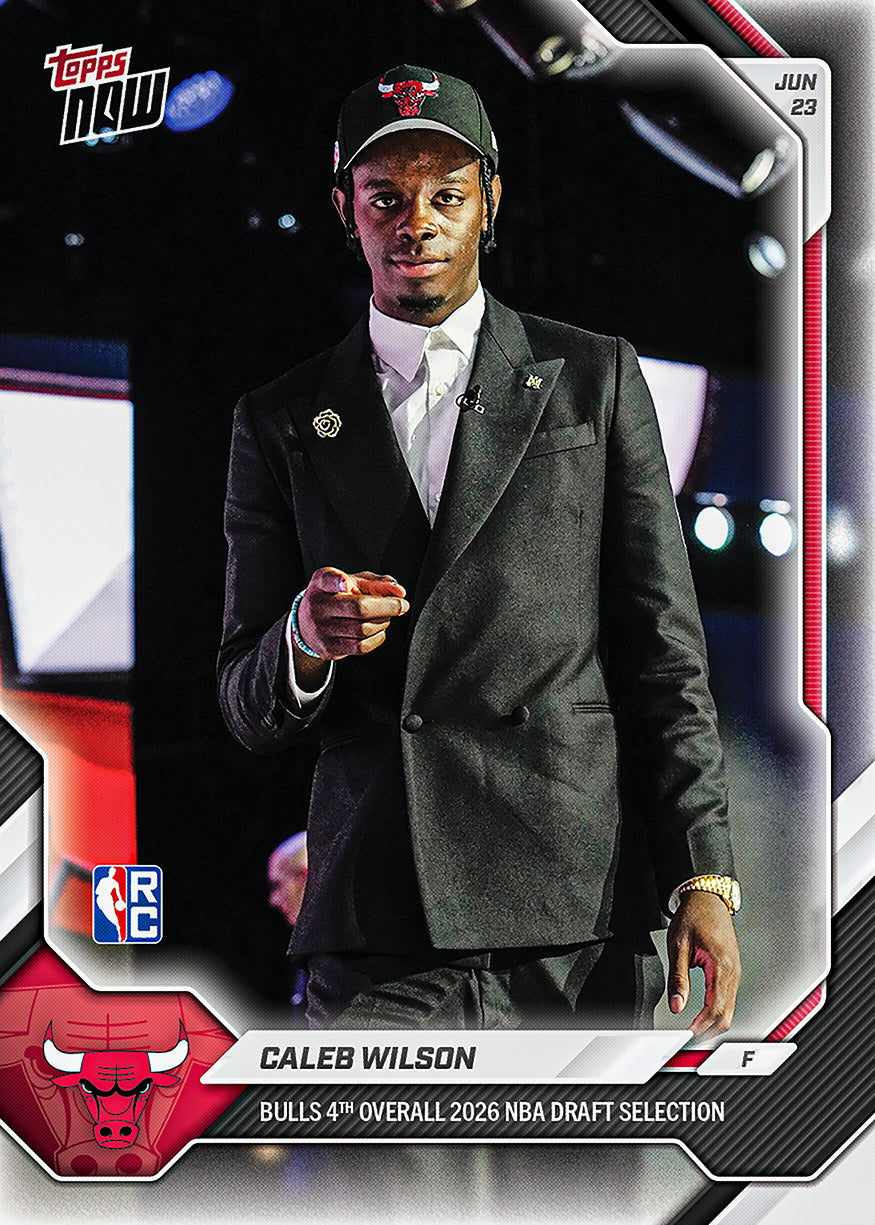 Caleb Wilson - 2026-27 NBA Topps NOW - Card CWIL - PR: 14920