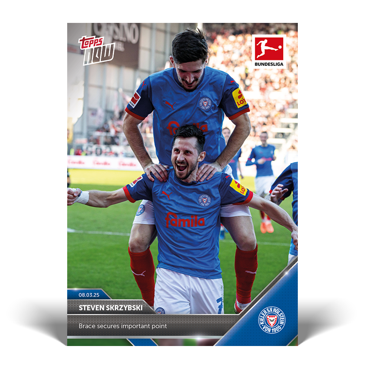 Steven Skrzybski - 2024-25 Bundesliga Topps NOW Card 138 - PR: 63
