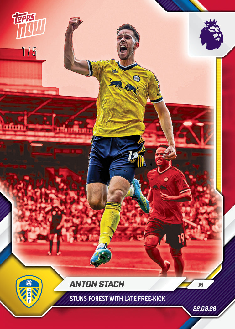 Anton Stach - 2026-27 Premier League Topps NOW - Card 3 - PR: 471 - Image 3