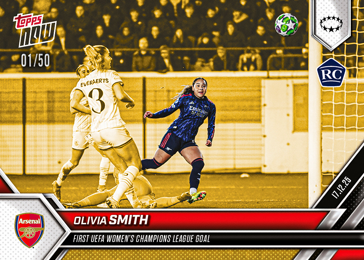 Olivia Smith - 2025-26 UWCL Topps NOW - Card 15 - PR: 844 - Image 6