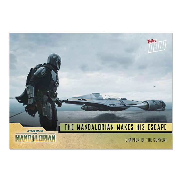 Alternative view of 2023 TOPPS NOW Star Wars: The Mandalorian Season 3 Episode 3 - 5 Card Set - PR: 802