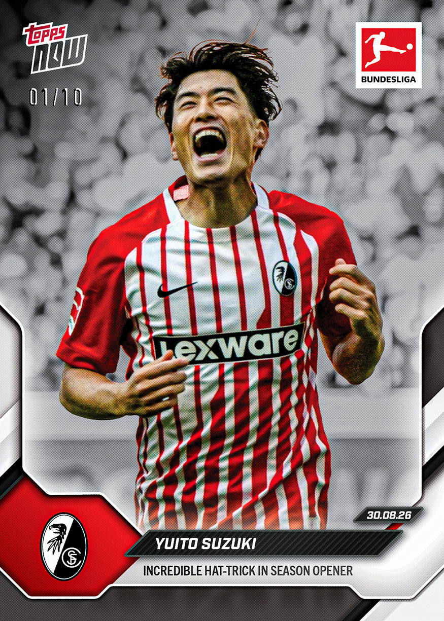Yuito Suzuki - 2026-27 Bundesliga Topps NOW - Card 4 - Image 4
