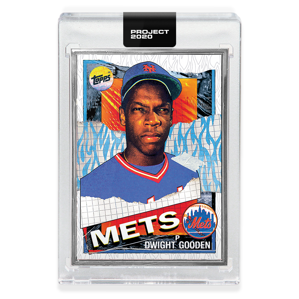 Topps PROJECT 2020 Card 12 - 1985 Dwight Gooden by Tyson Beck - Artist Proof # to 20