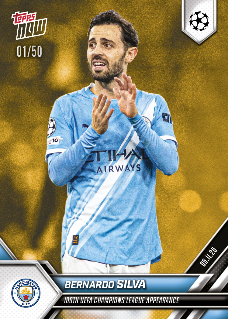 Bernardo Silva - 2025-26 UCL Topps NOW - Card 49 - PR: 253 - Image 6