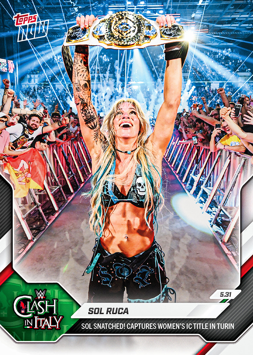 Sol Ruca - 2026 WWE Topps NOW - Card 62 - PR: 2846