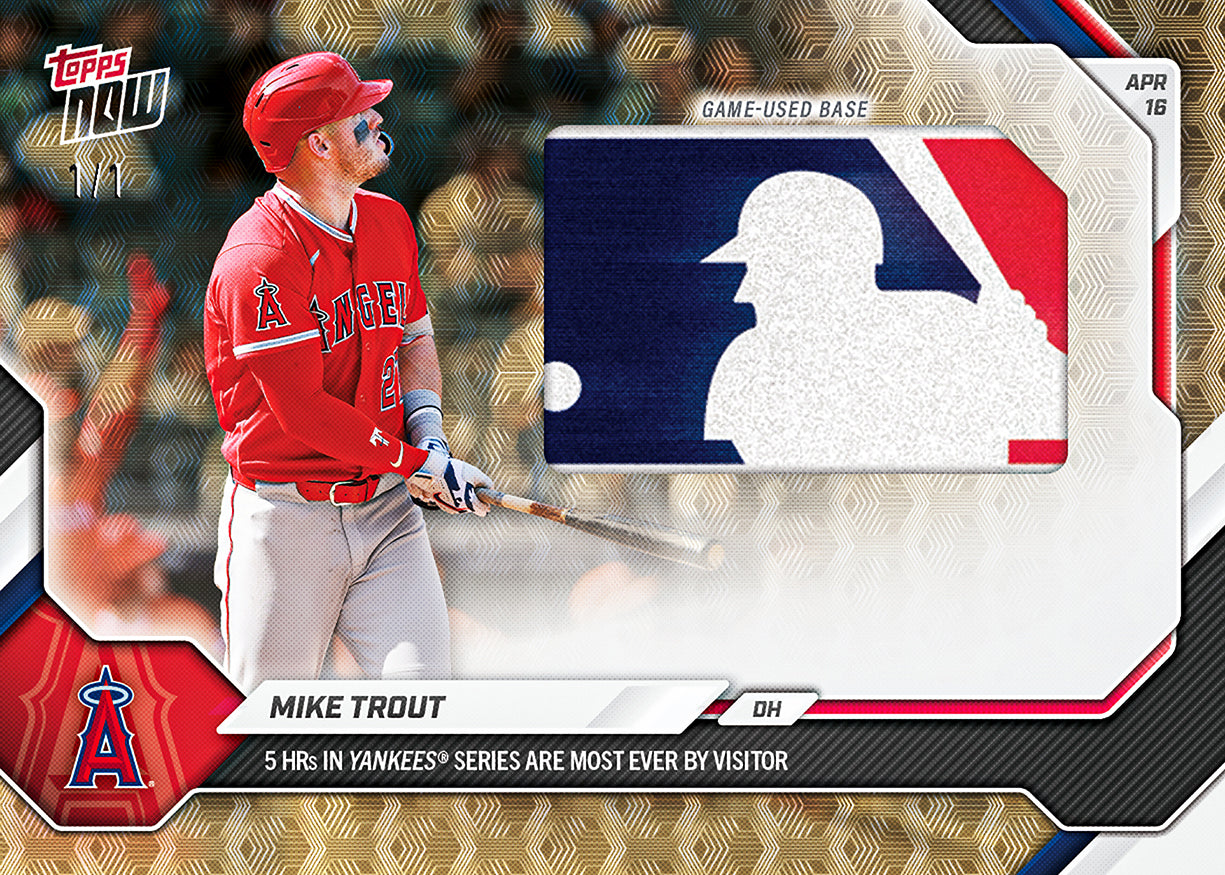 Mike Trout - 2026 MLB Topps NOW - Card 91 - PR: 3881 - Image 2