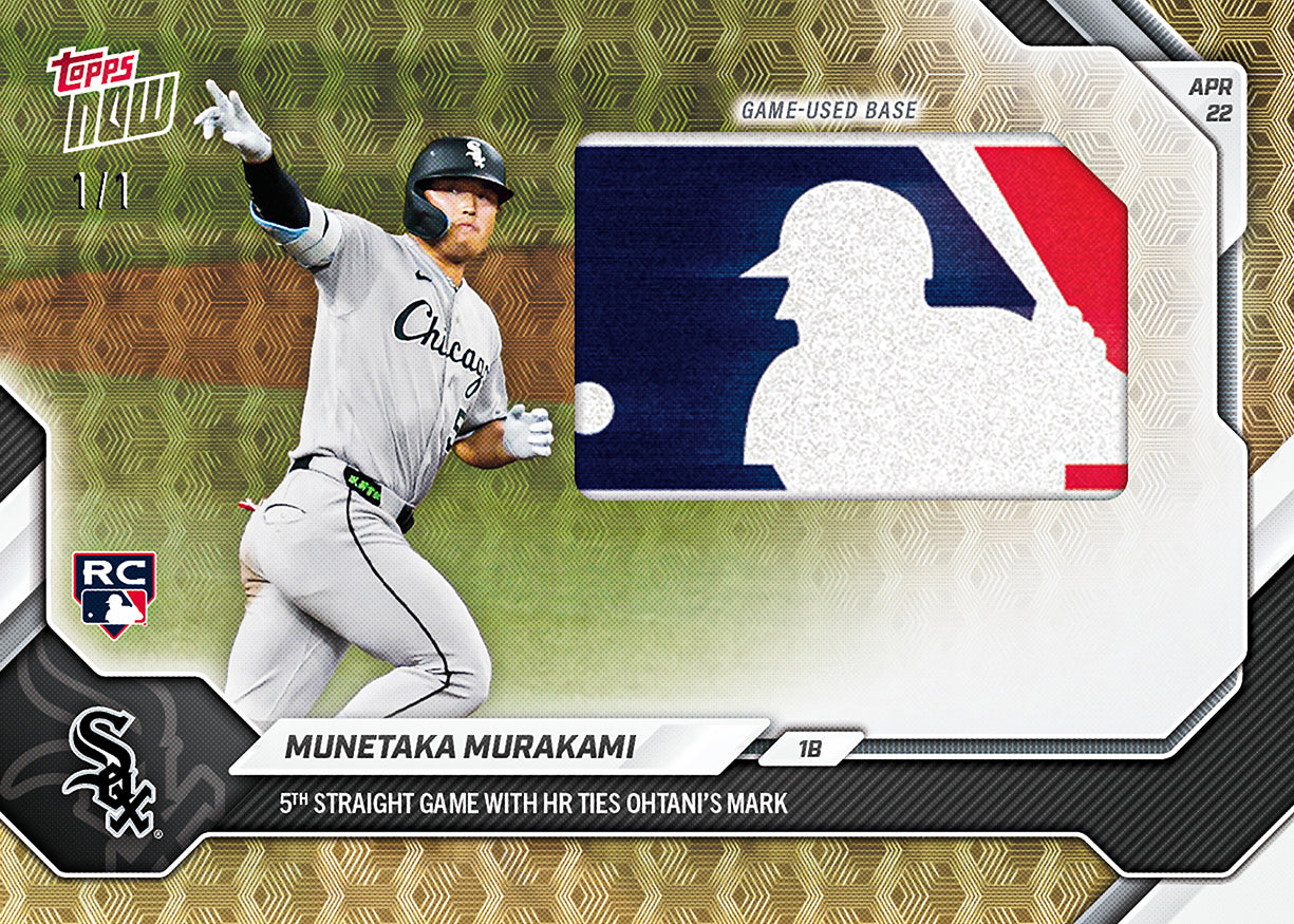Munetaka Murakami - 2026 MLB Topps NOW - Card 110 - PR: 12429 - Image 2